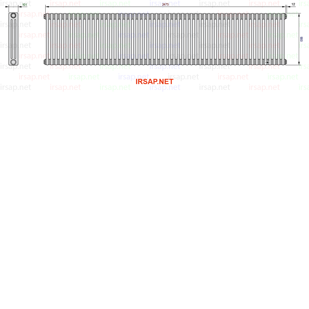 Радиатор IRSAP Tesi 30900/55 T14 CL 01